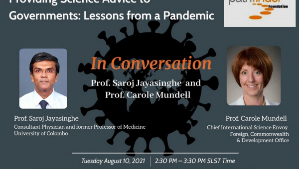 Providing Science Advice to Governments: Lessons from a Pandemic